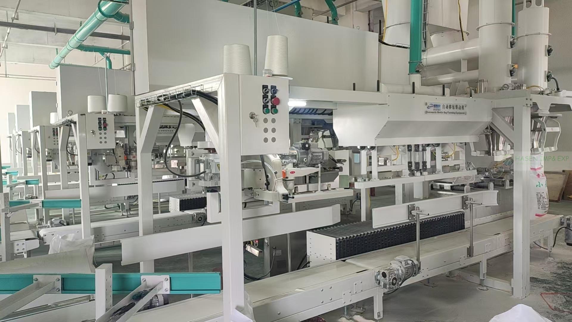 Husk packing.Flour packing machine-Wuxi Hasen,www.immyhitech.com Husk packing.Flour packing machine-Wuxi Hasen,www.immyhitech.com